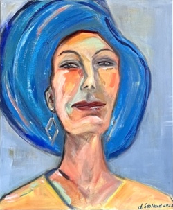 Die Solidarität<br>
Acryl/Leinwand<br>
60x50cm<br>
2022